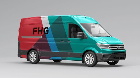 FHG/Prosperity Glass Logo and VI Visual Identity System Design